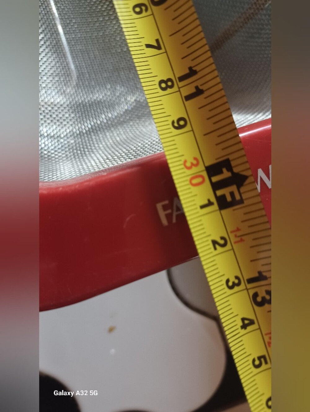 Farberware Red Mesh Collinder - Picture 6 of 9